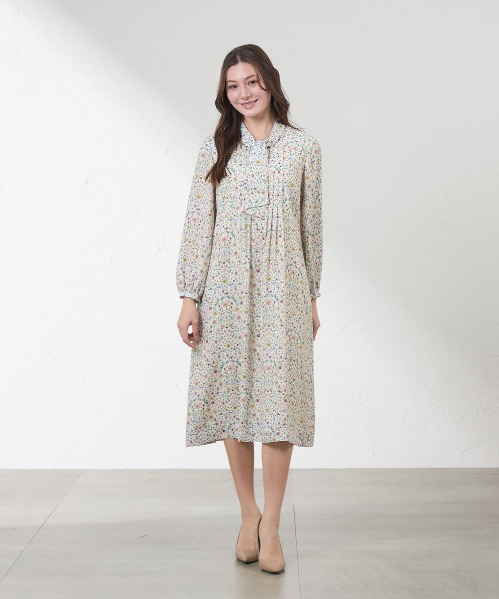 LIBERTY】ARCHWAY ボウタイワンピース(ワンピース)｜AMACA(アマカ)の