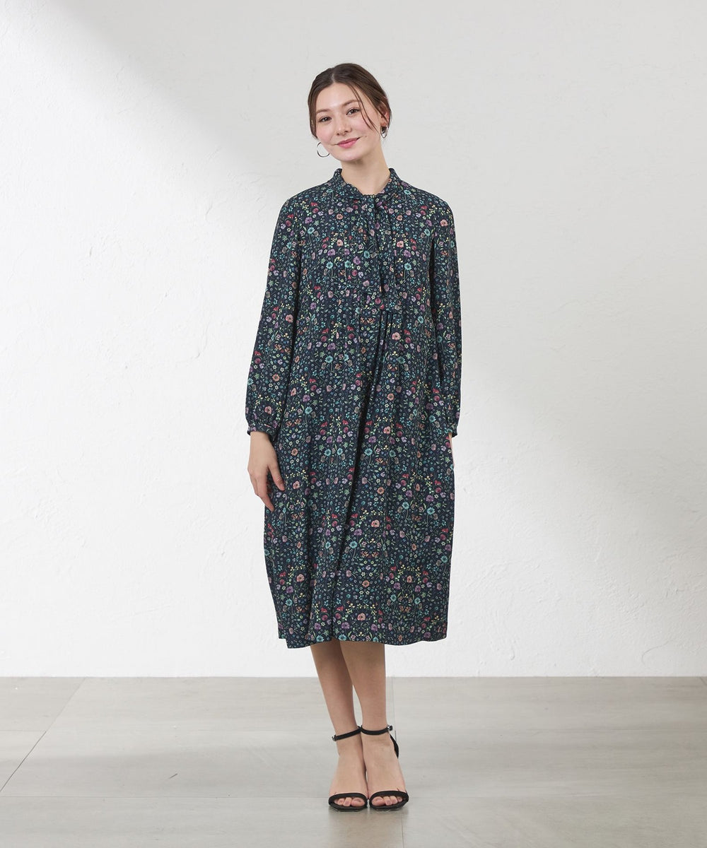 LIBERTY】ARCHWAY ボウタイワンピース(ワンピース)｜AMACA(アマカ)の