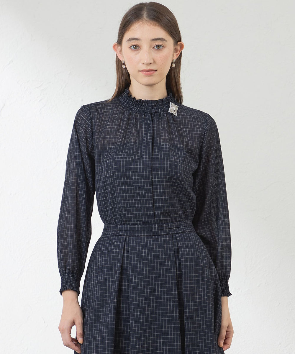 リョウ様　awasa ナイロンシルクトップス サイズ2 asymmetry cotton－knit slit