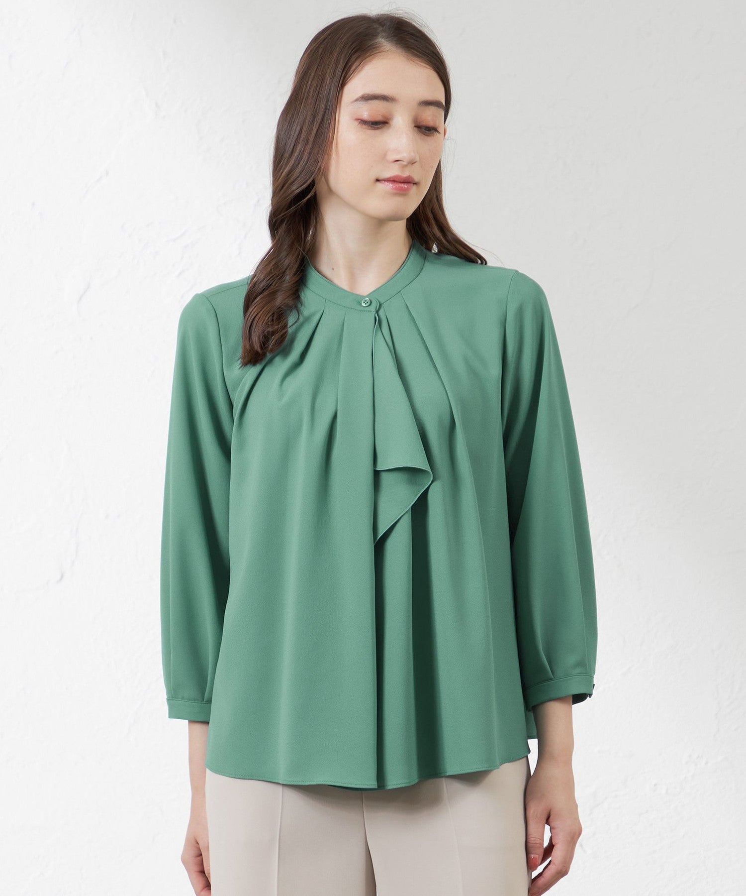 2231-V5M0239070__,70,モデル身長164cm 着用サイズ：38