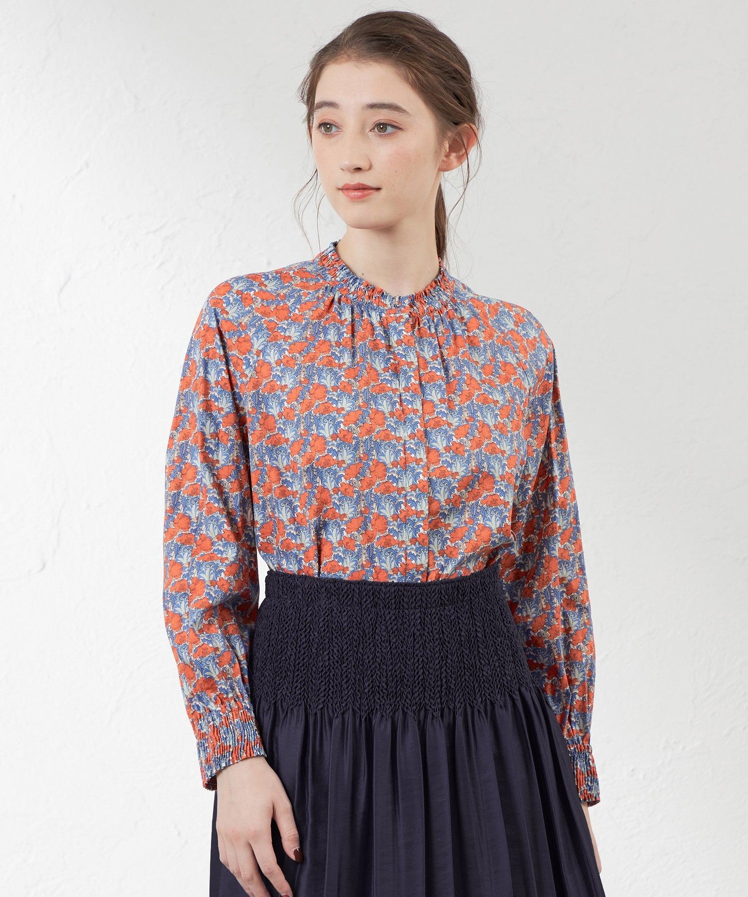 2231-V5M0549280__,80,モデル身長164cm 着用サイズ：38