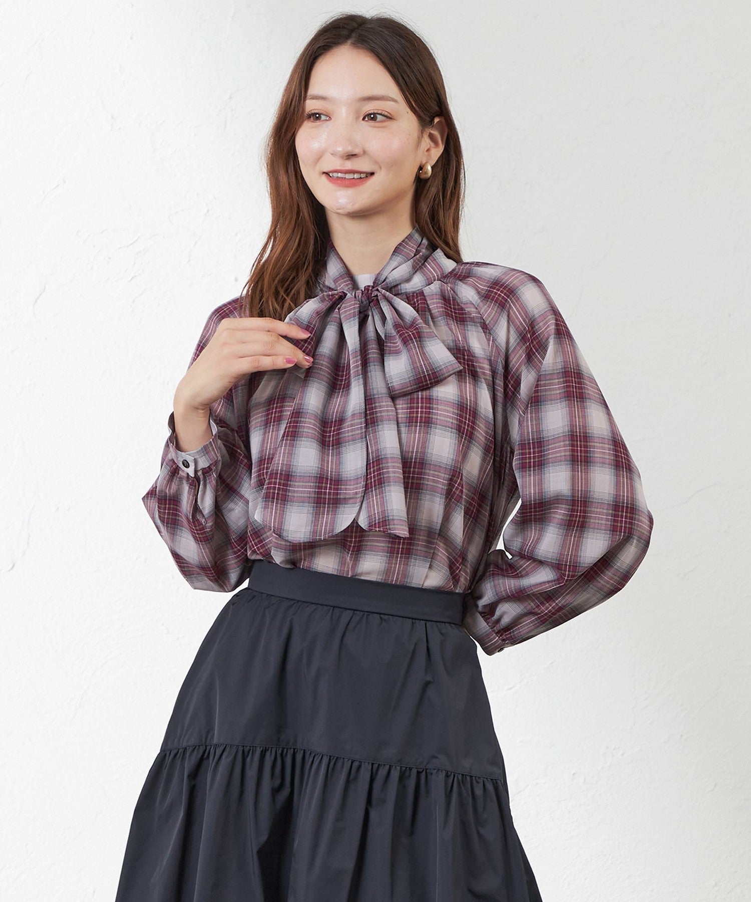 2231-V5M0741534__,34,モデル身長165cm 着用サイズ：38