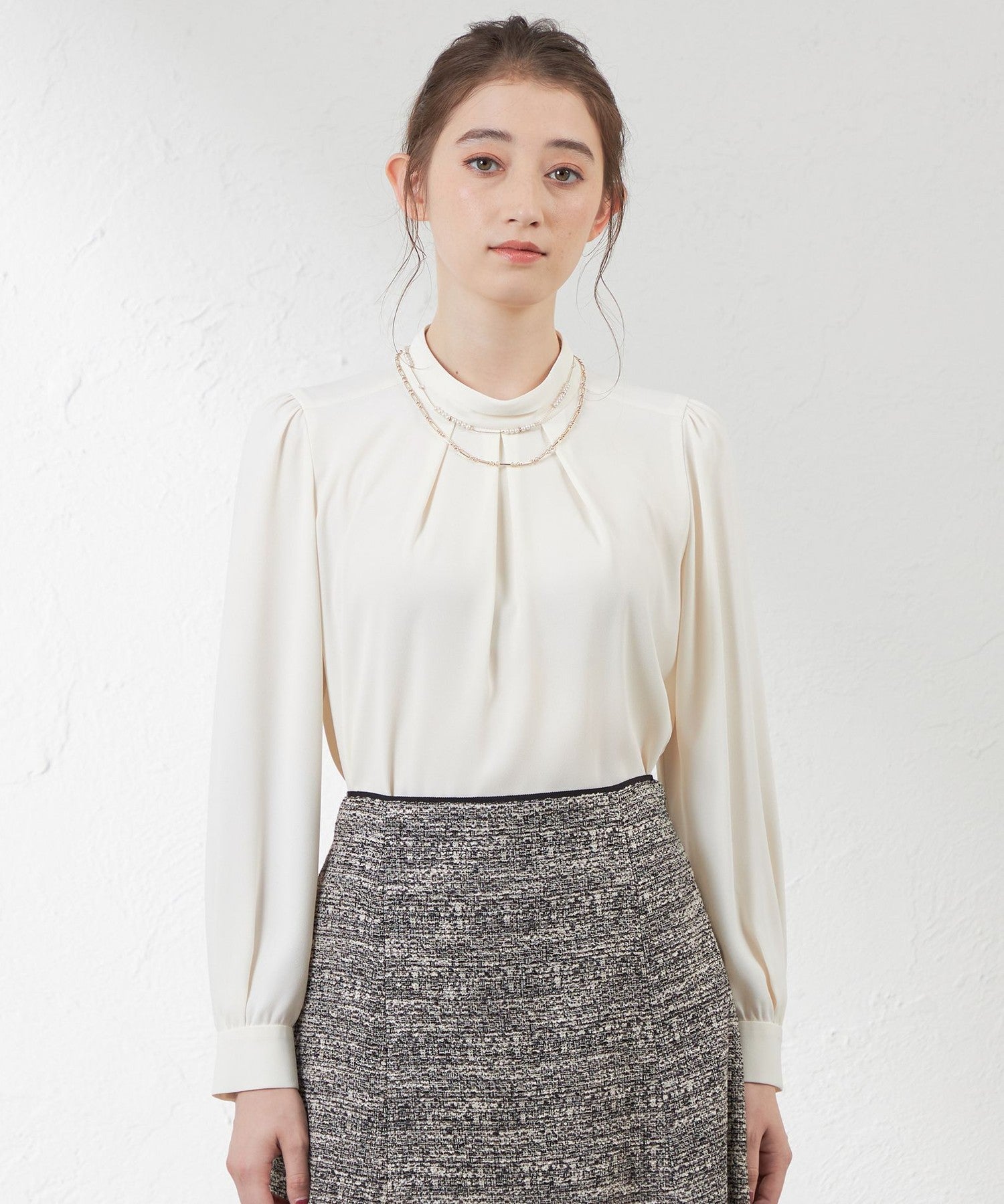 2231-V5M0943602__,02,モデル身長164cm 着用サイズ：38