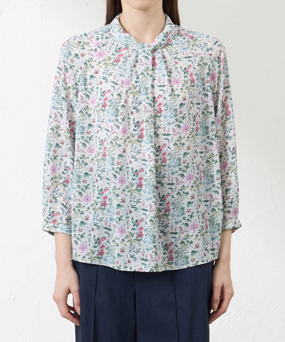 LIBERTY】BOTANIST'S JOURNEY タックブラウス(トップス)｜AMACA(アマカ