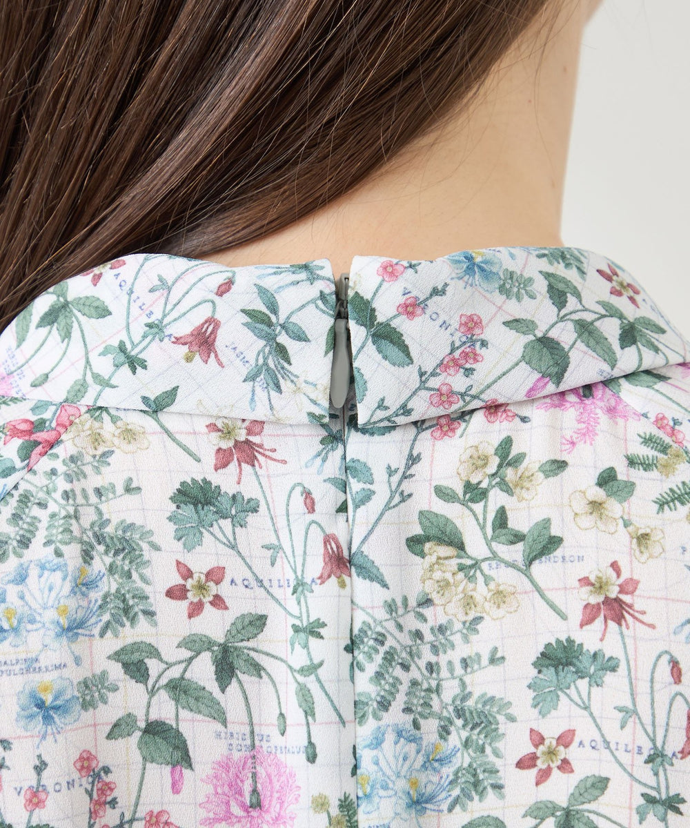 LIBERTY】BOTANIST'S JOURNEY タックブラウス(トップス)｜AMACA(アマカ