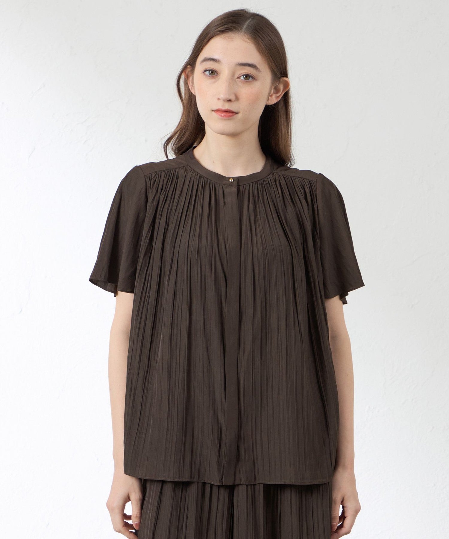 2231-V5M2177456__,56,モデル身長164cm 着用サイズ：38