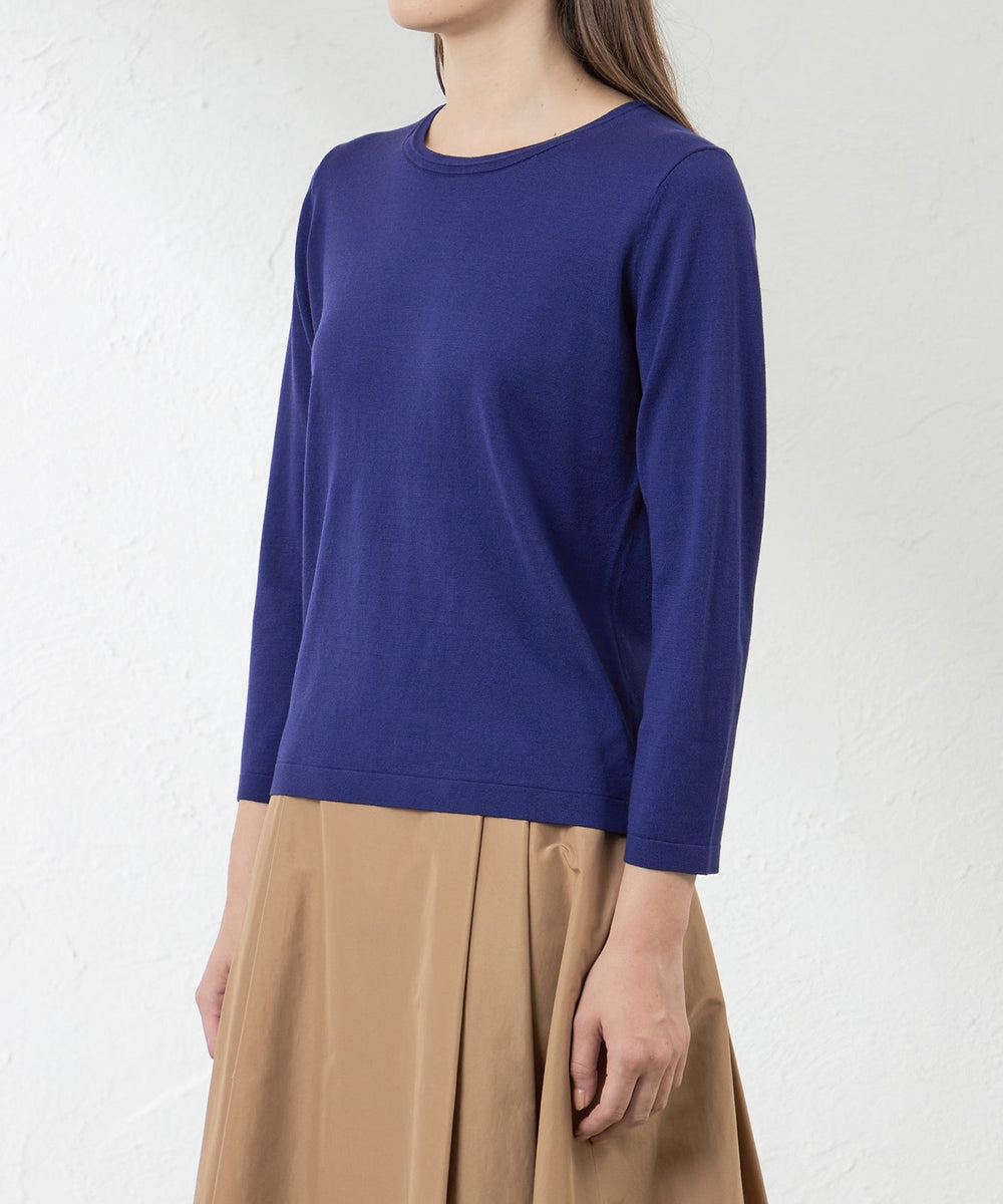 シルクコットンプルオーバーニット(トップス)｜AMACA(アマカ)の