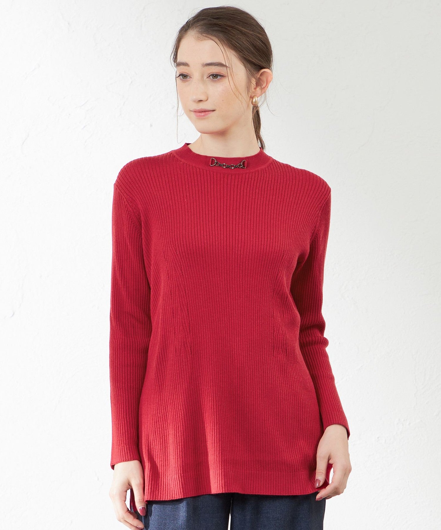 2231-V5N0742315__,15,モデル身長164cm 着用サイズ：38