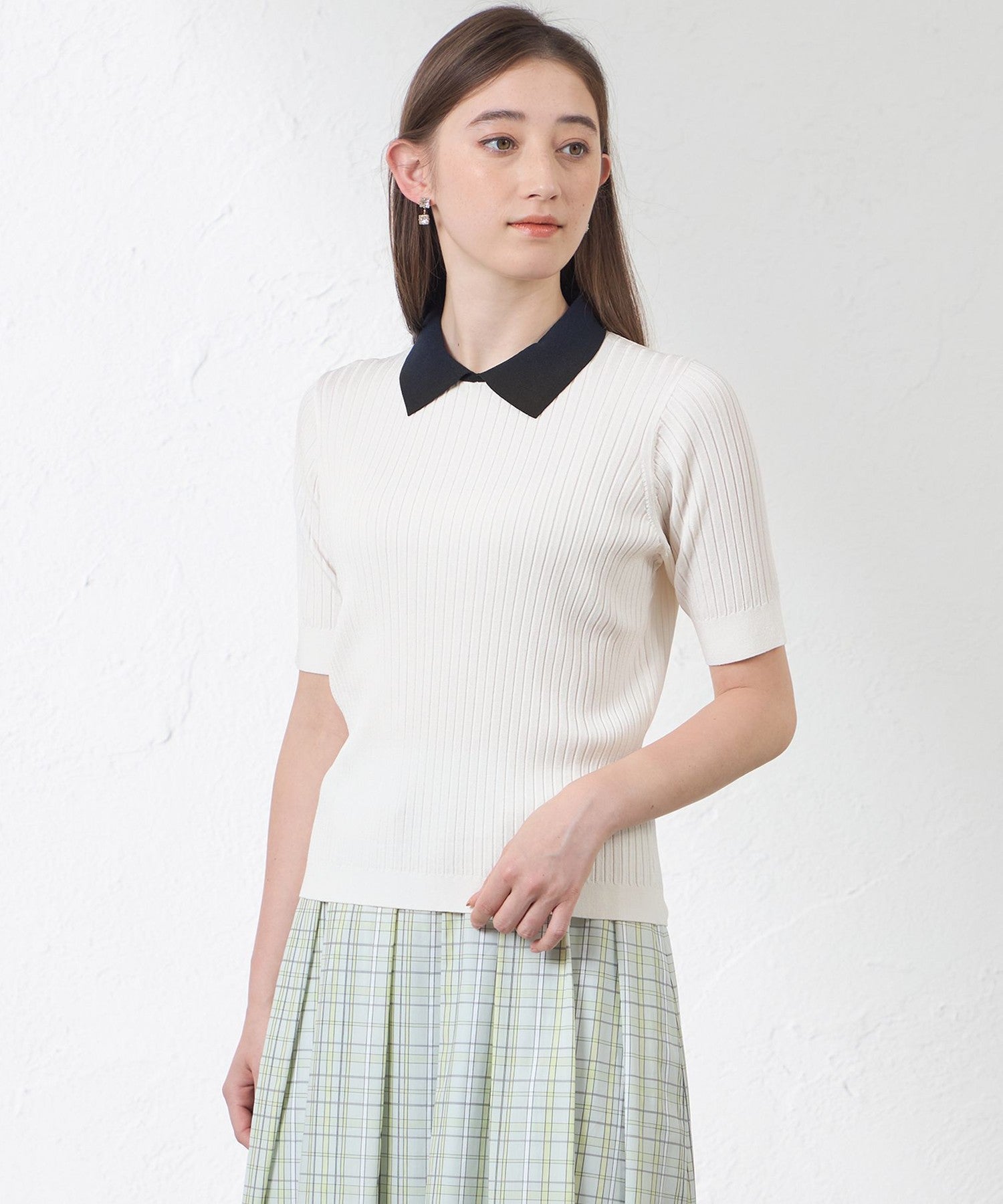 2231-V5N2456202__,02,モデル身長164cm 着用サイズ：38