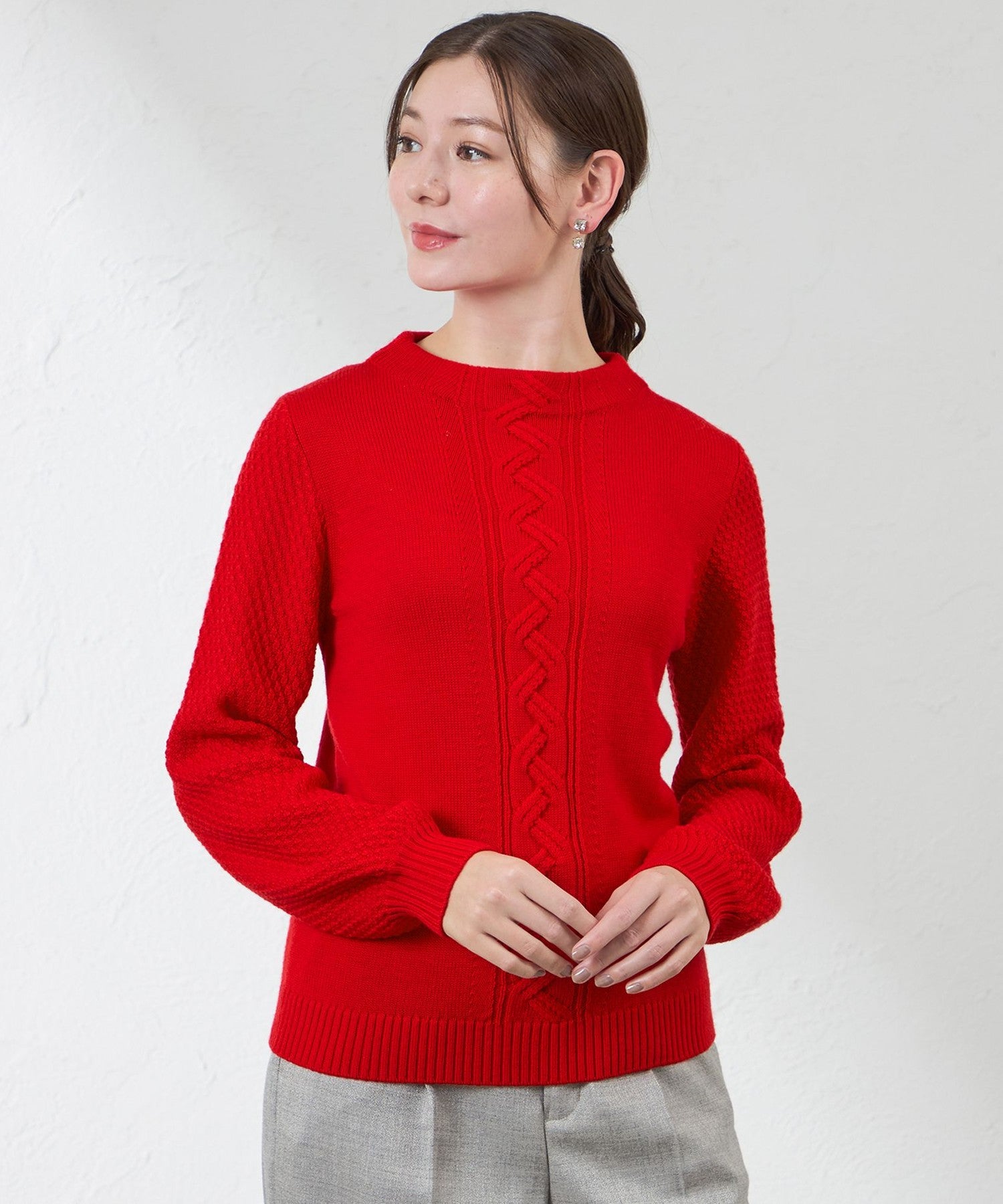 2231-V5N2565415__,15,モデル身長164cm 着用サイズ：38