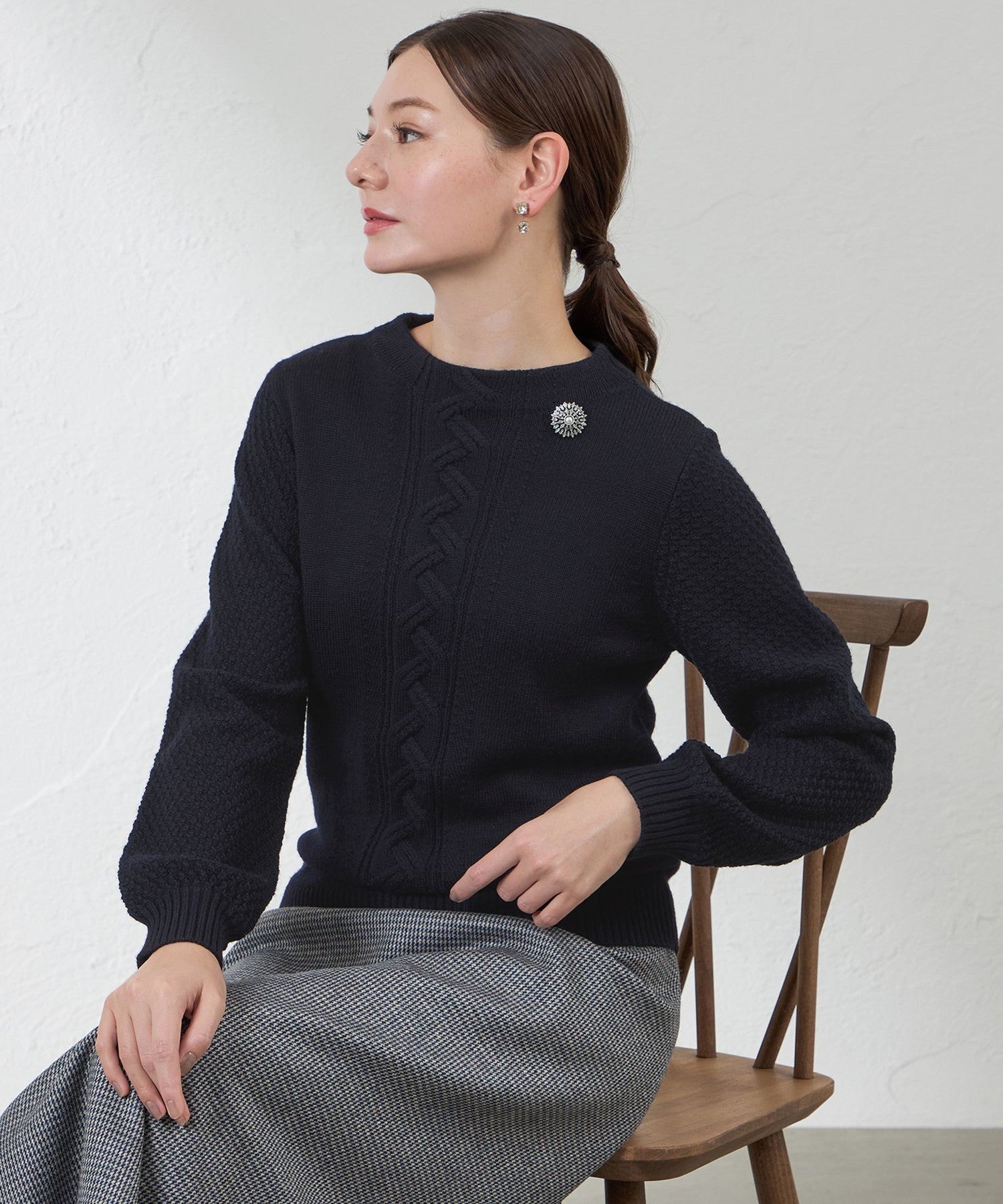 2231-V5N2565429__,29,モデル身長164cm 着用サイズ：38