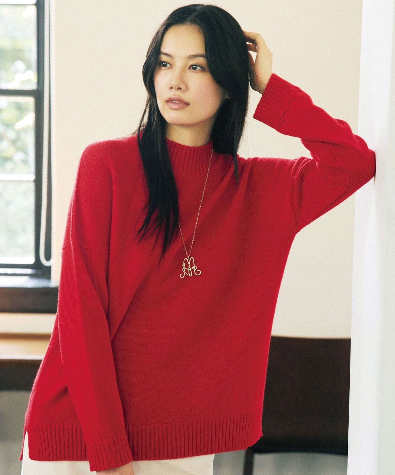 2231-V5N2665915__,15,モデル身長174cm 着用サイズ：38