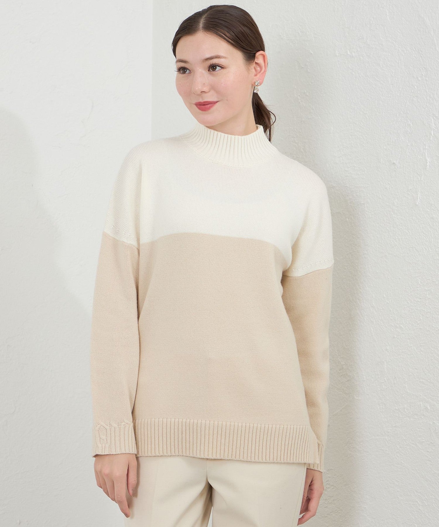 2231-V5N2665940__,40,モデル身長164cm 着用サイズ：38