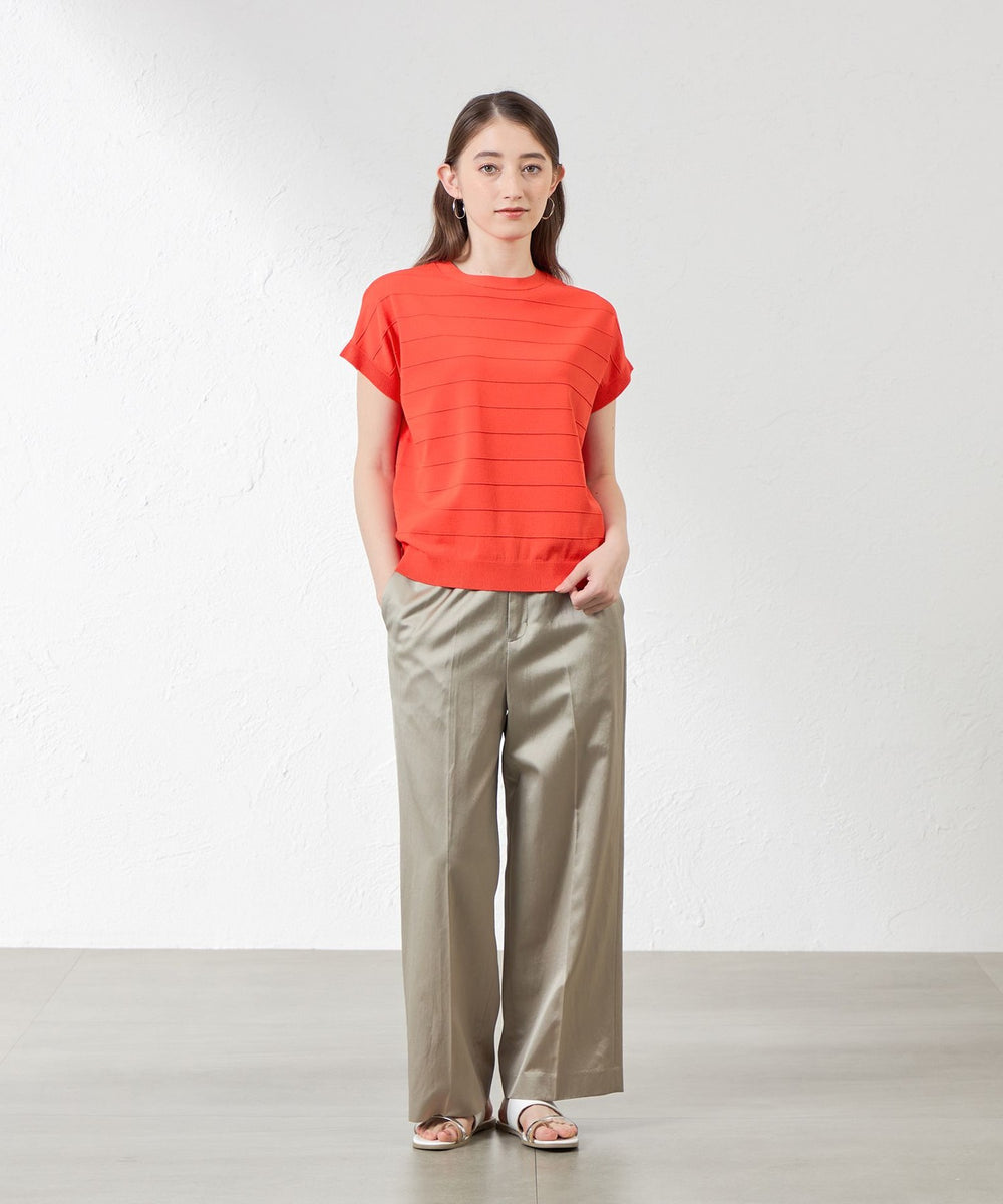 シャドーボーダーニット(トップス)｜AMACA(アマカ)の