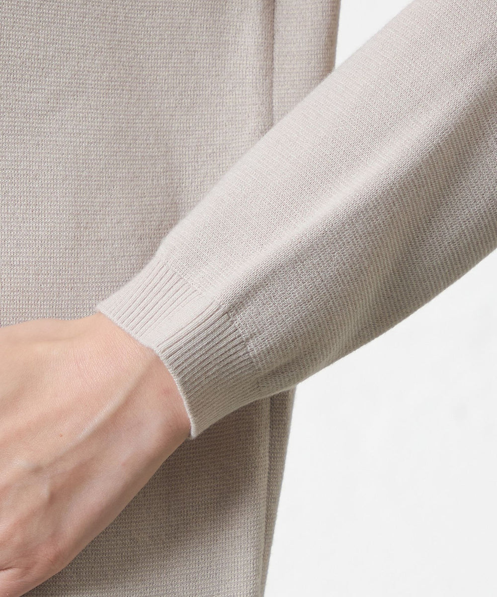 ウールミックスミラノリブニットカーディガン(トップス)｜AMACA