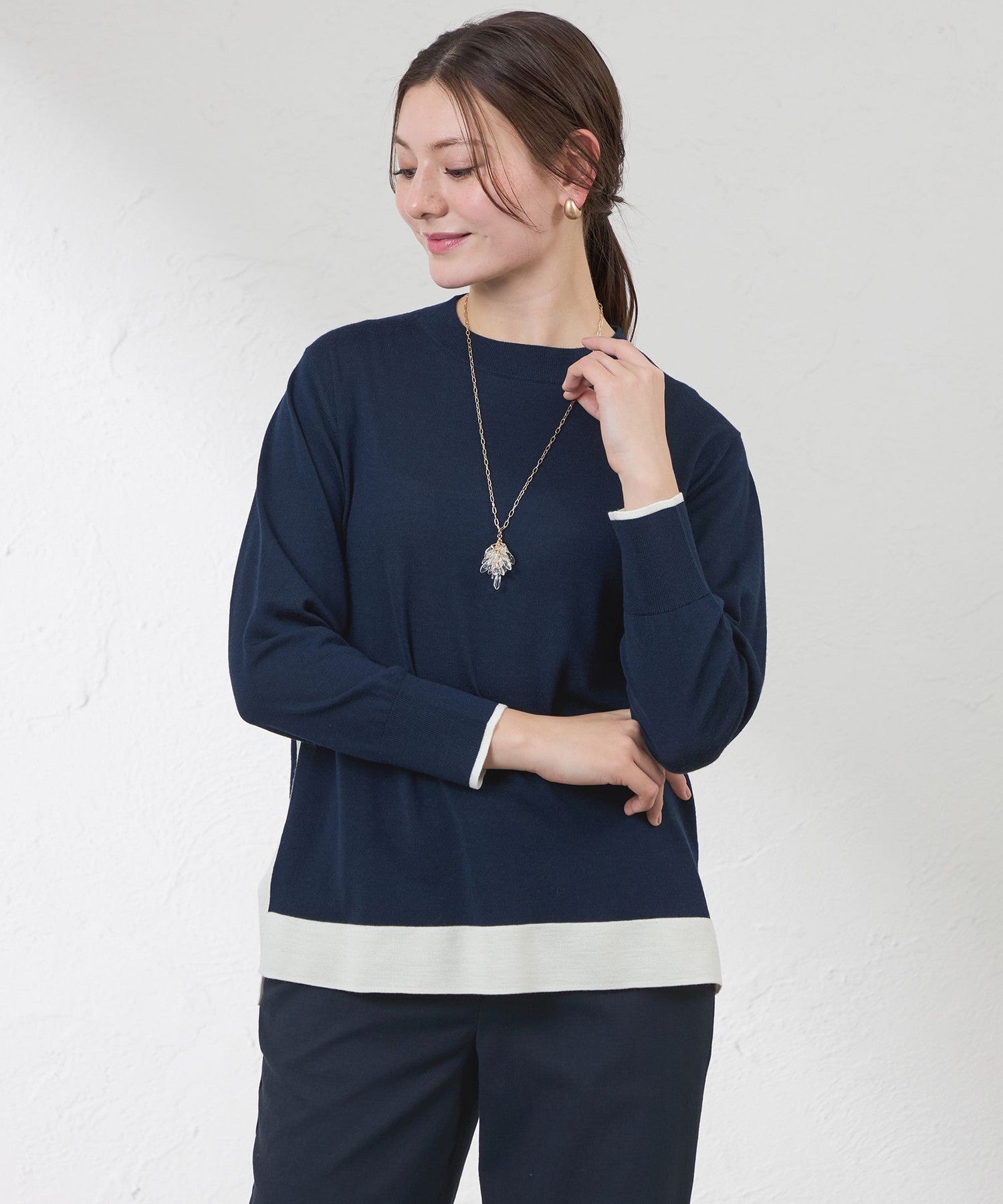 2231-V5N3369829__,29,モデル身長164cm 着用サイズ：38