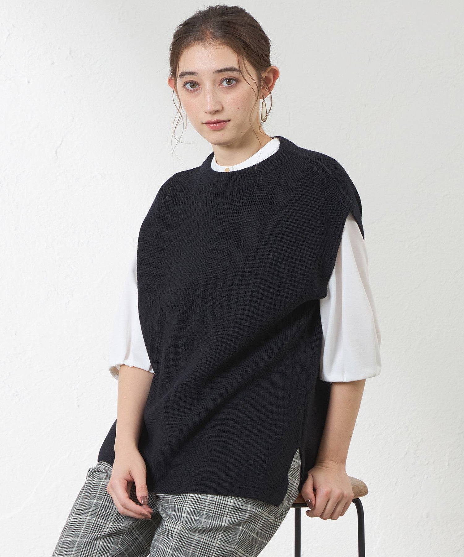 2231-V5N3464229__,29,モデル身長164cm 着用サイズ：38