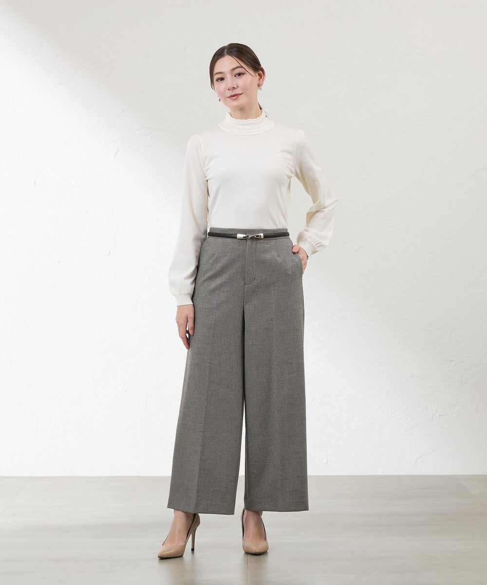 ポエムボヘミアン　ウールセーター　44 SEVEN TEN by MIHO KAWAHITO]【VERY別注色】ネックパール