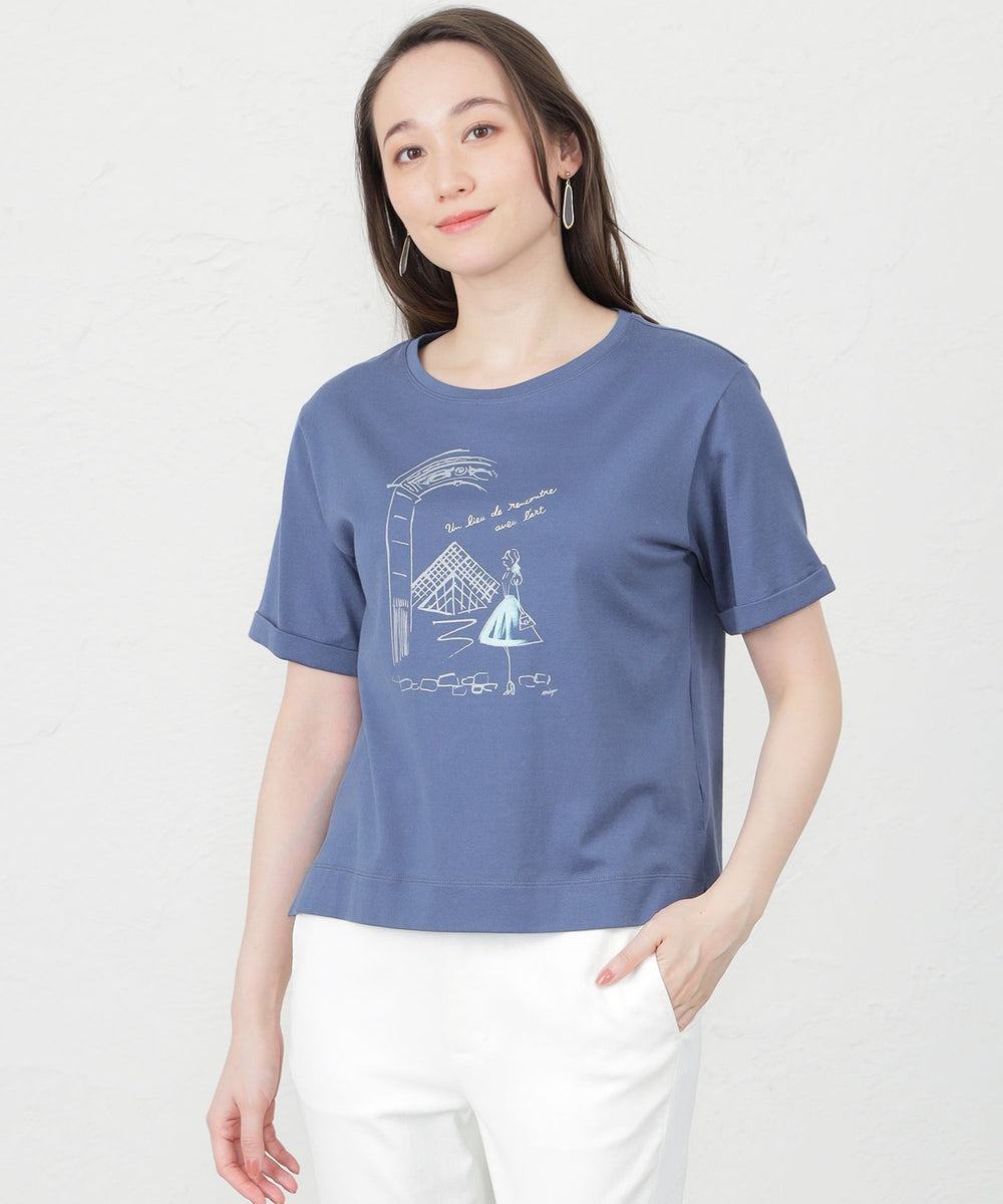 イラストコラボTシャツ(トップス)｜AMACA(アマカ)のファッション通販 - SANYO ONLINE STORE | 三陽商会