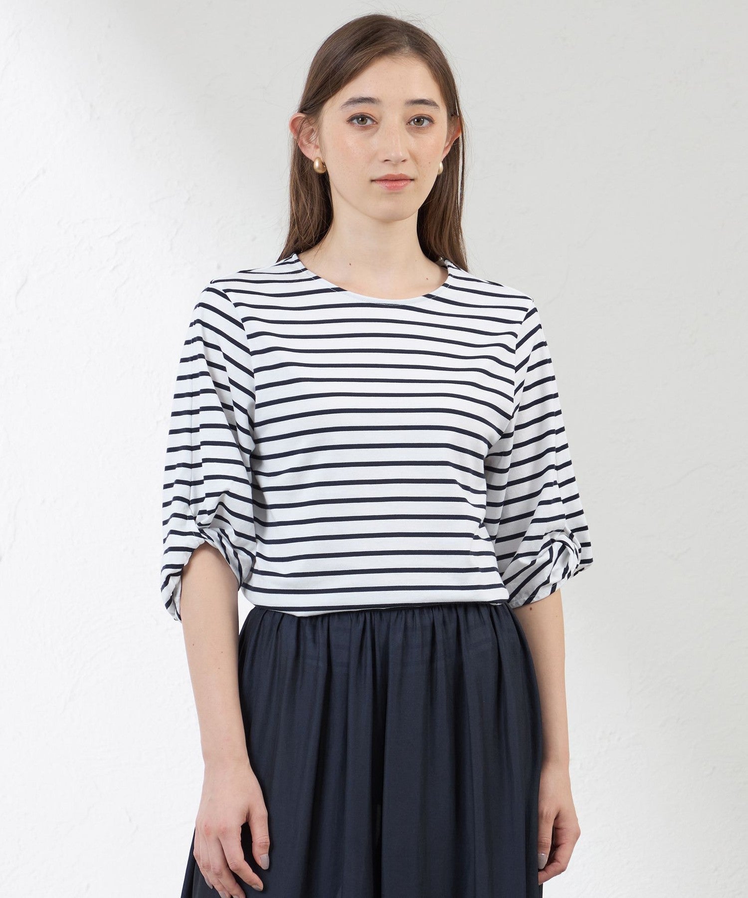 2231-V5P1758502__,02,モデル身長164cm 着用サイズ：38