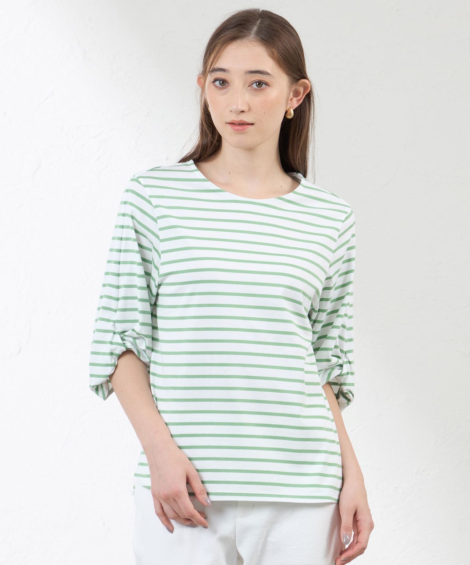 2231-V5P1758570__,70,モデル身長164cm 着用サイズ：38