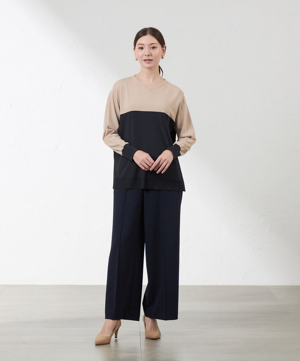 ★ちか★様ベージュ36パンツ マルチファンクションパンツ(パンツ)｜AMACA(アマカ)の