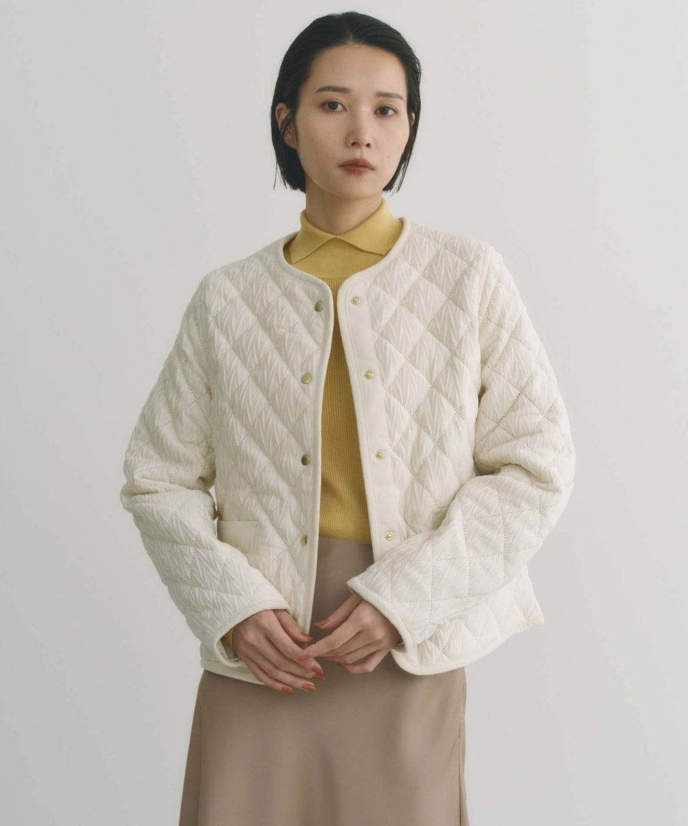 トレンドミックス】ベロアキルト ショートコート(コート)｜BIANCA