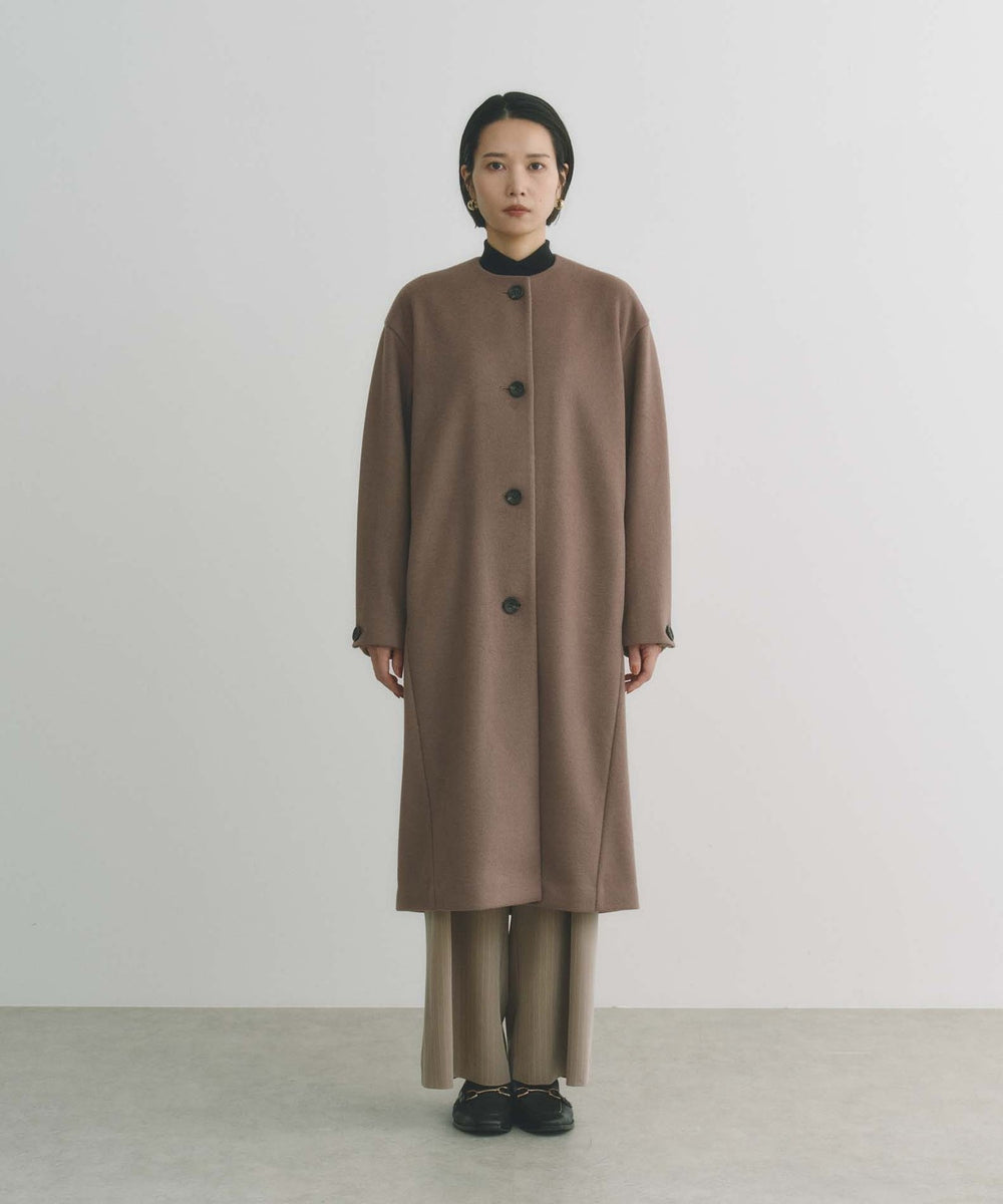 BAILA12月号掲載】【洗えるアウター】ミディ丈コクーンコート(コート