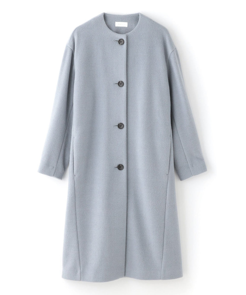 BAILA12月号掲載】【洗えるアウター】ミディ丈コクーンコート(コート