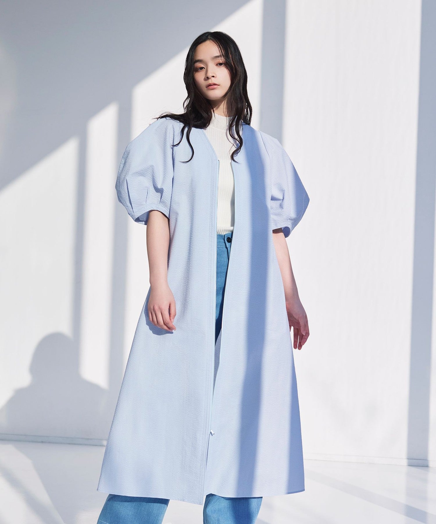 2271-W1J0454222__,22,モデル身長163cm 着用サイズ：M