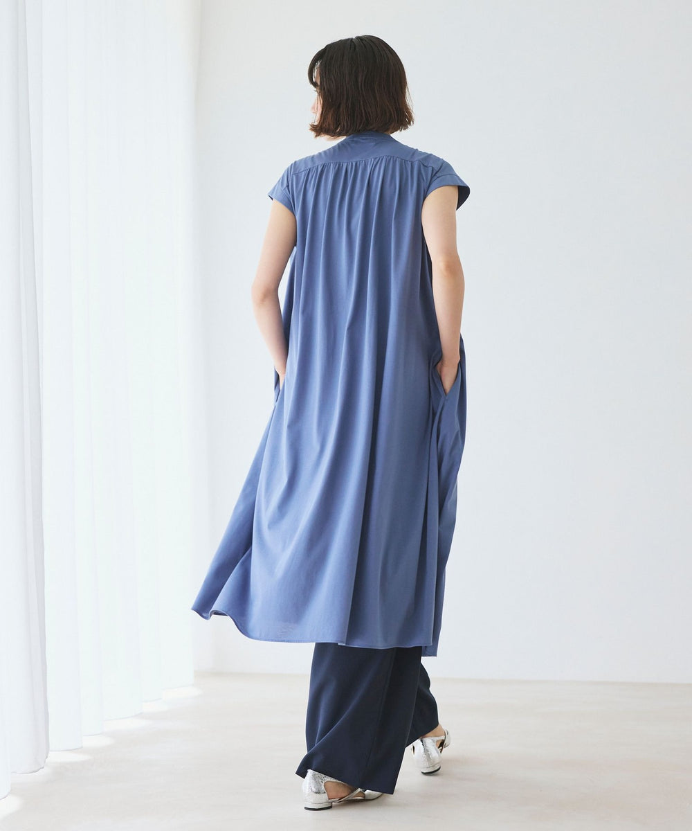 デイリーユース】エアリーフレアジャージワンピース(ワンピース デイリーユース】エアリーフレアジャージワンピース(ワンピース