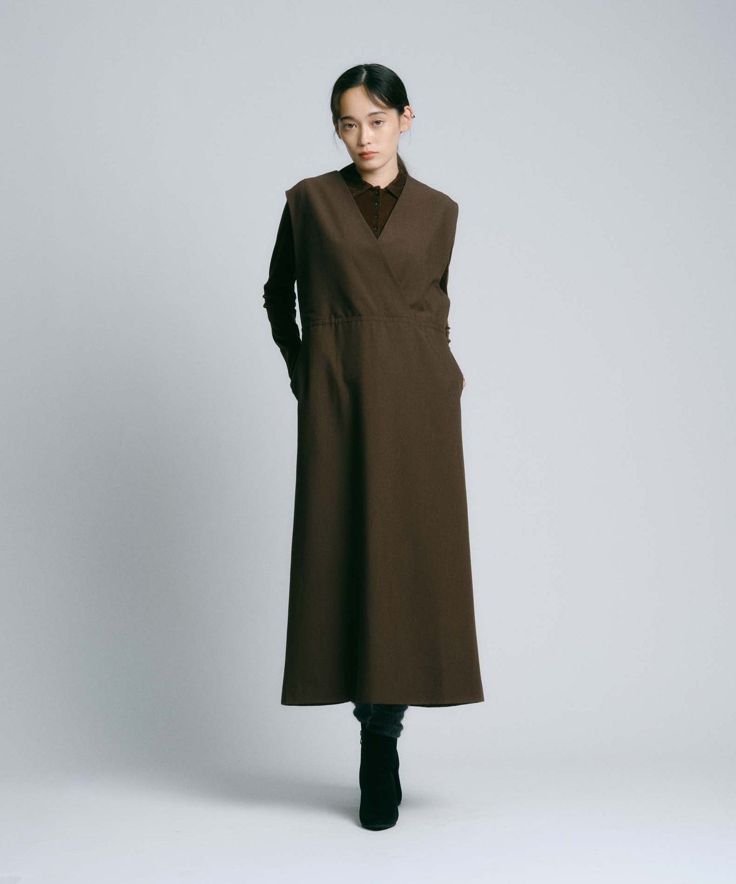 2271-W1J2764456__,56,モデル身長168cm 着用サイズ：38