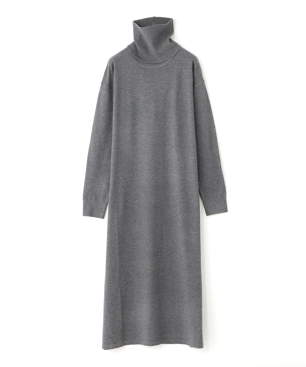 ネック取り外し2WAY】ニットロングワンピース(ワンピース