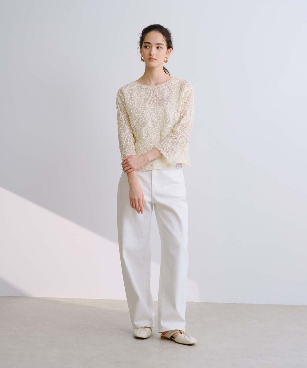 着映えリュクス】洗えるレースブラウス(トップス)｜BIANCA(ビアンカ)の