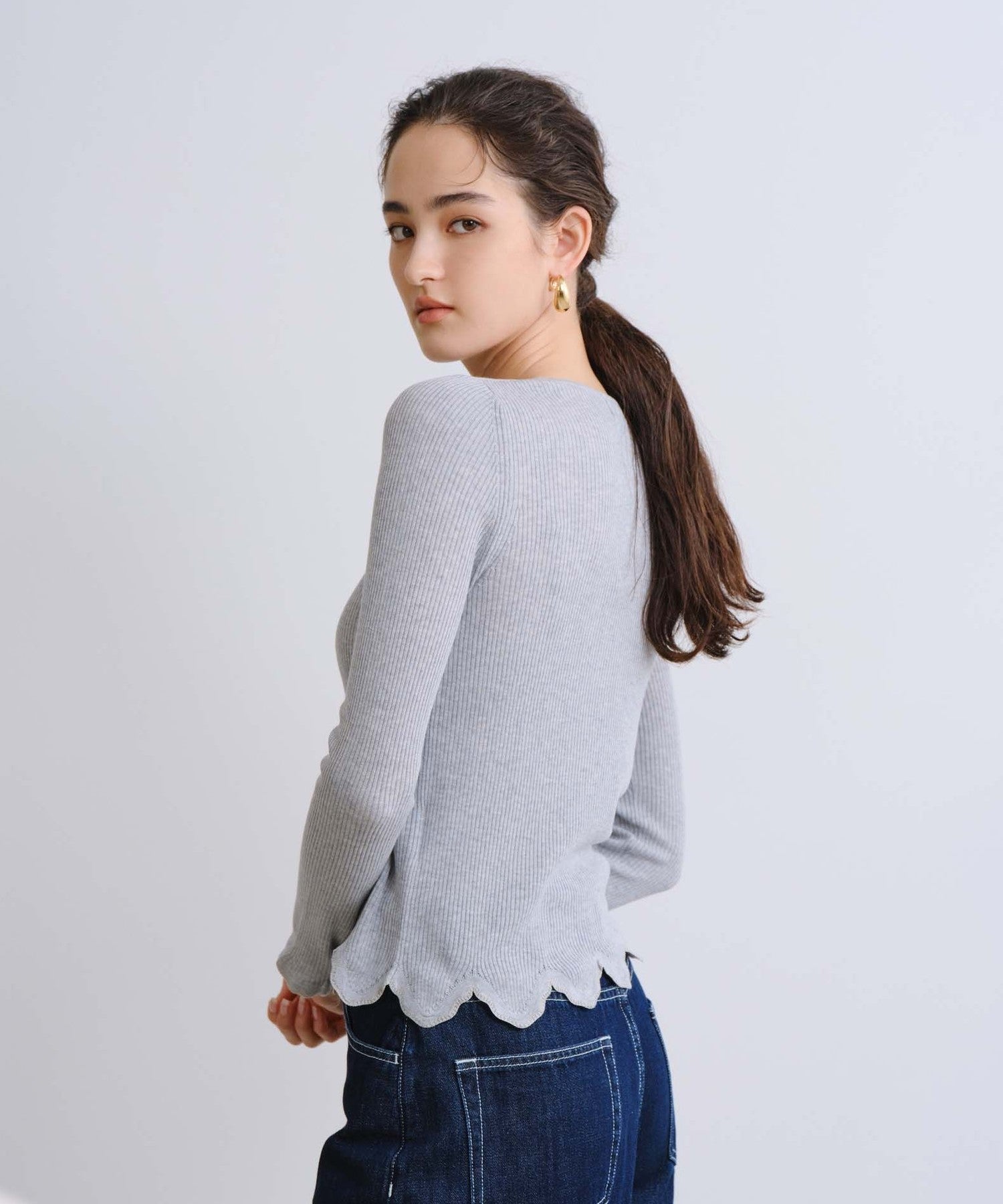 2271-W1N0370607__,07,モデル身長167cm 着用サイズ：M