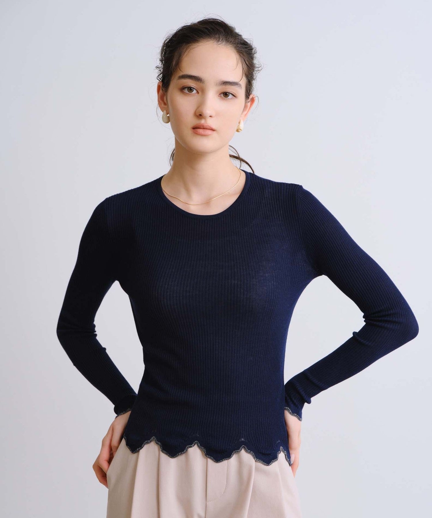 2271-W1N0370628__,28,モデル身長167cm 着用サイズ：M