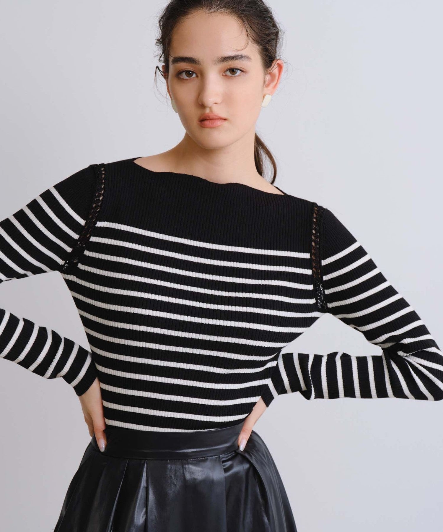 2271-W1N0570809__,09,モデル身長167cm 着用サイズ：M