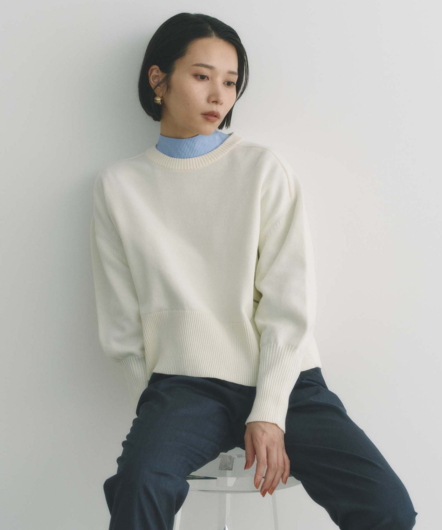 2271-W1N3562902__,02,モデル身長165cm 着用サイズ：38