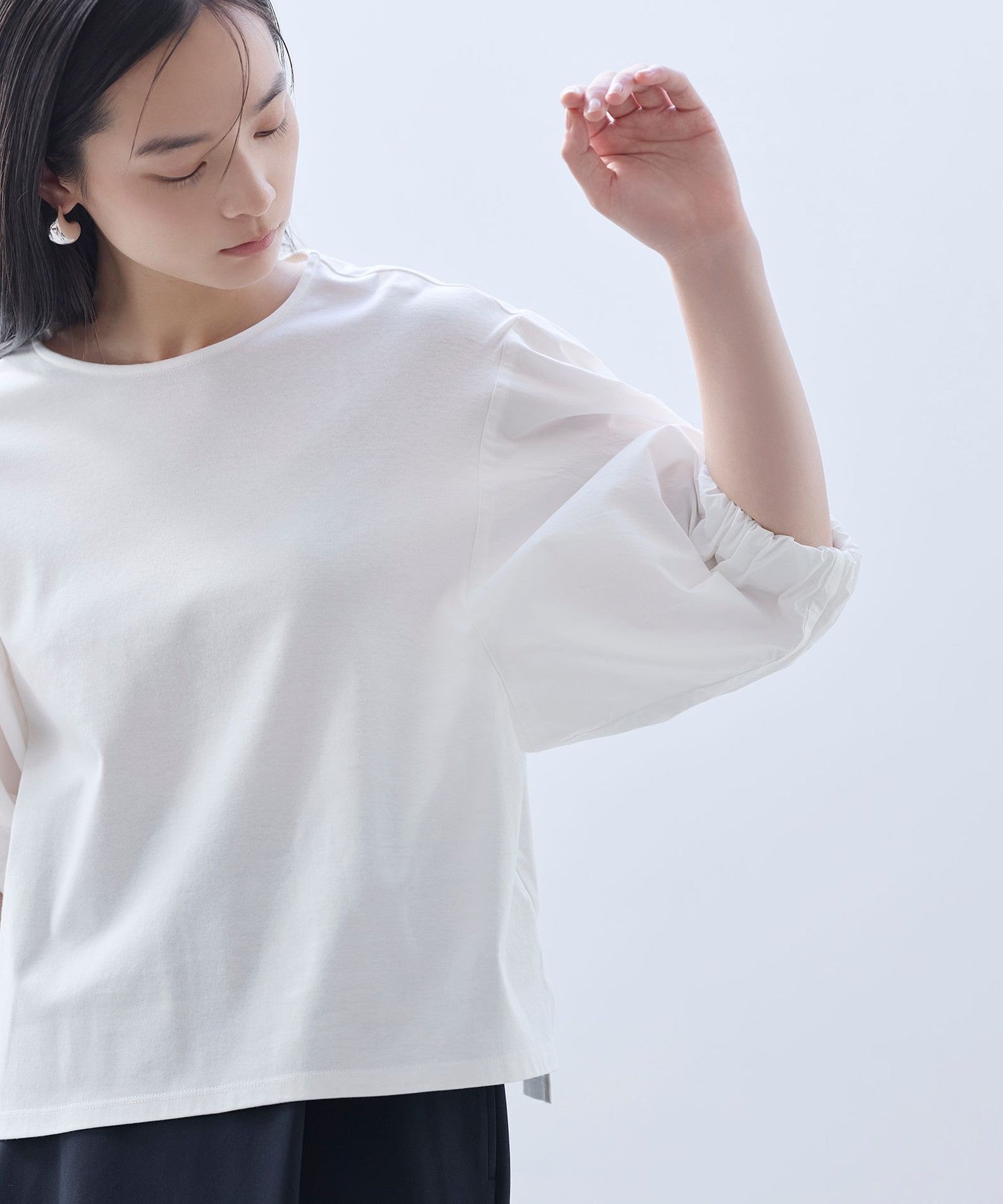 2271-W1P0551401__,01,モデル身長163cm 着用サイズ：M