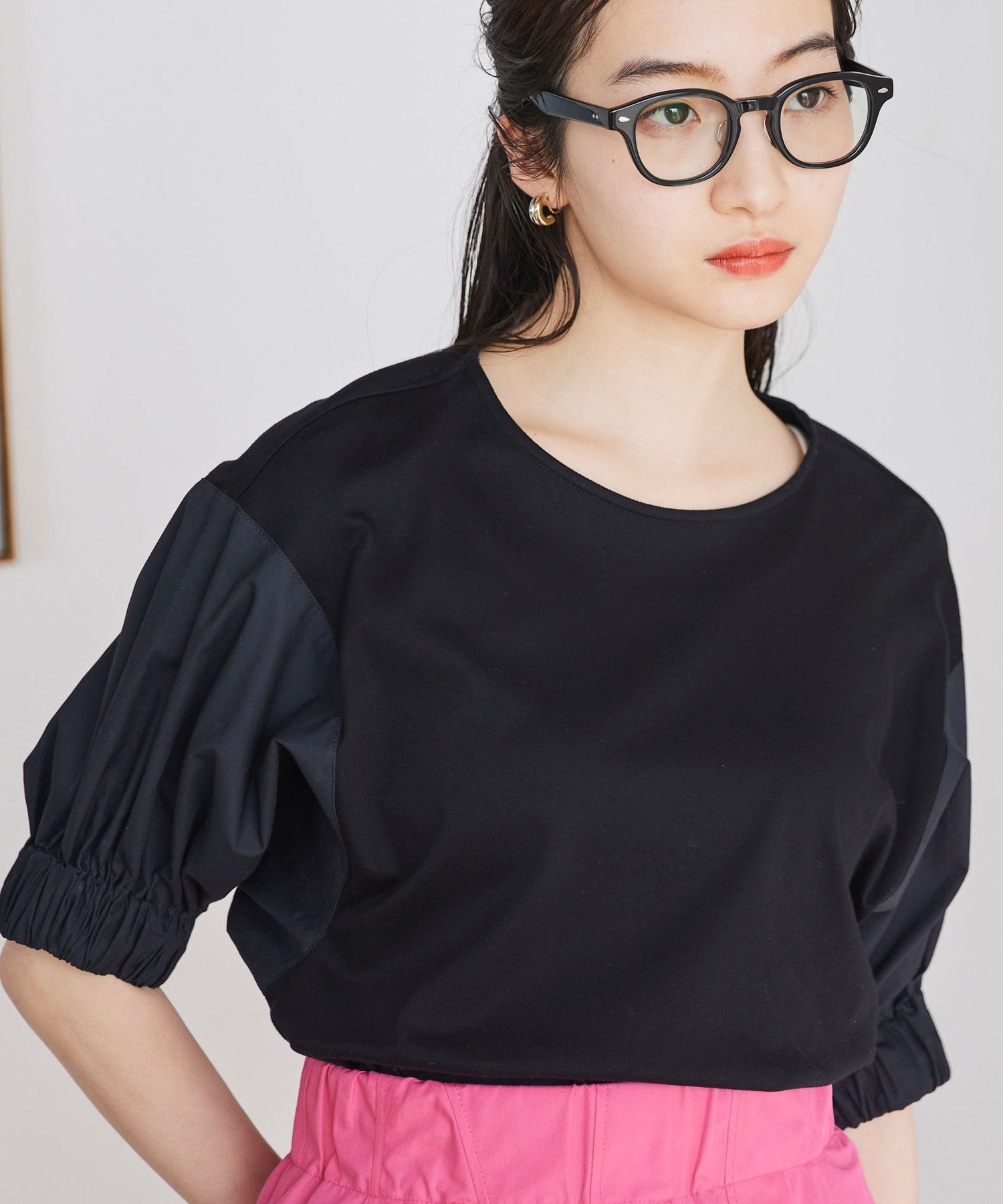 2271-W1P0551409__,09,モデル身長164cm 着用サイズ：M