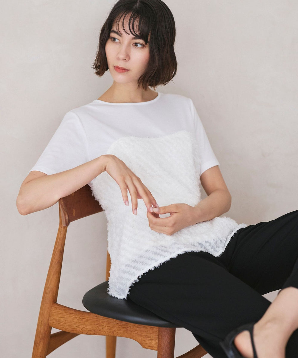 着映えデザイン】ジャカードビスチェコンビT(トップス)｜BIANCA