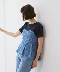 着映えデザイン】ジャカードビスチェコンビT(トップス)｜BIANCA