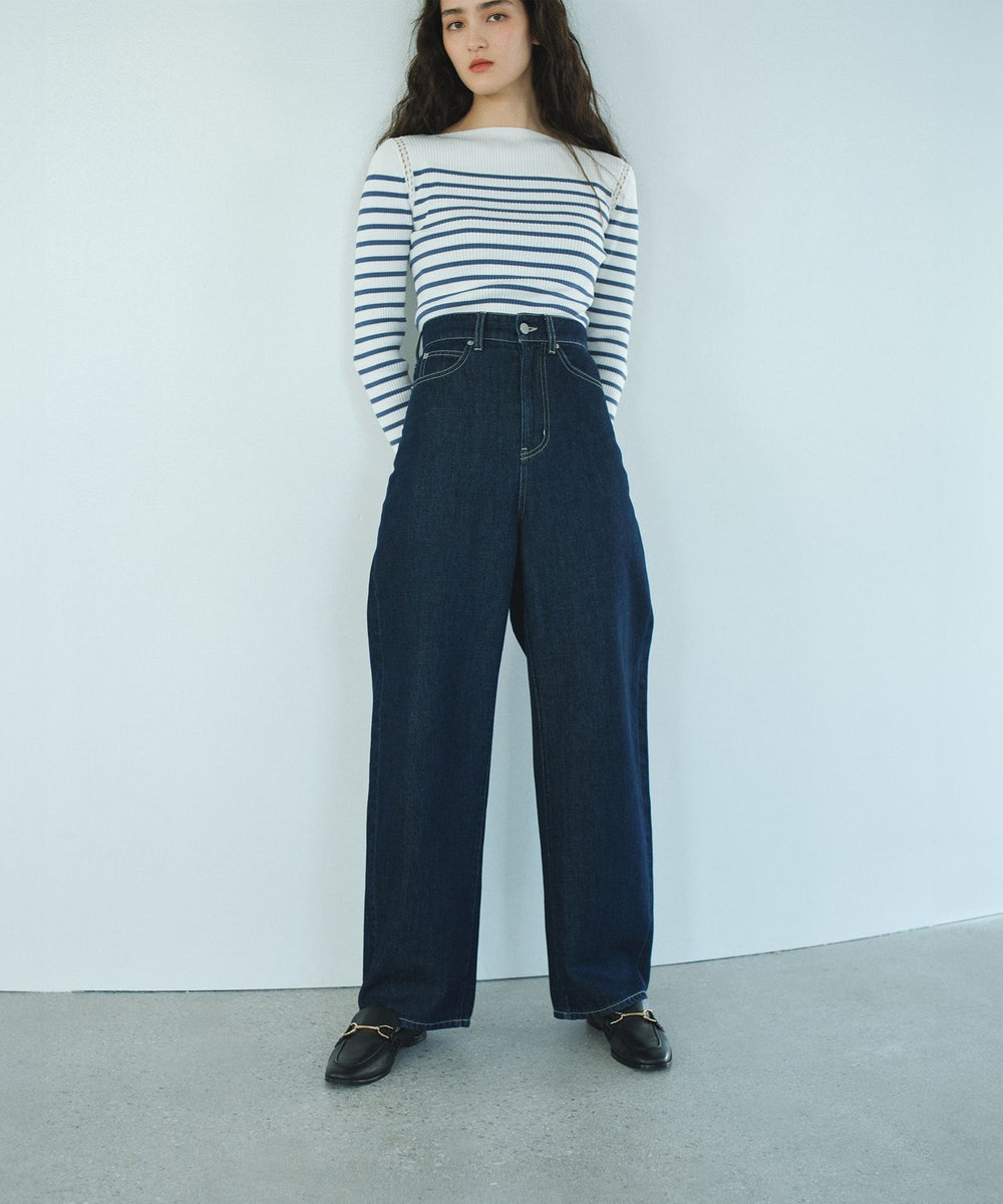 オールシーズン活躍】ワンウォッシュ10ozデニムパンツ(パンツ)｜BIANCA