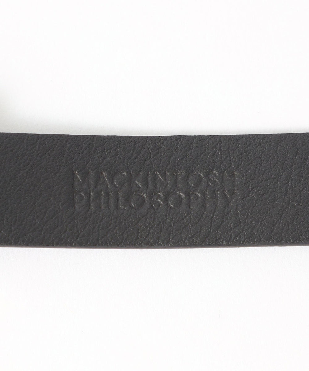 マッキントシュ　MACKINTOSH PHILOSOPHY ベルト　ブラック　黒 MACKINTOSH PHILOSOPHY（マッキントッシュフィロソフィー） ベルト