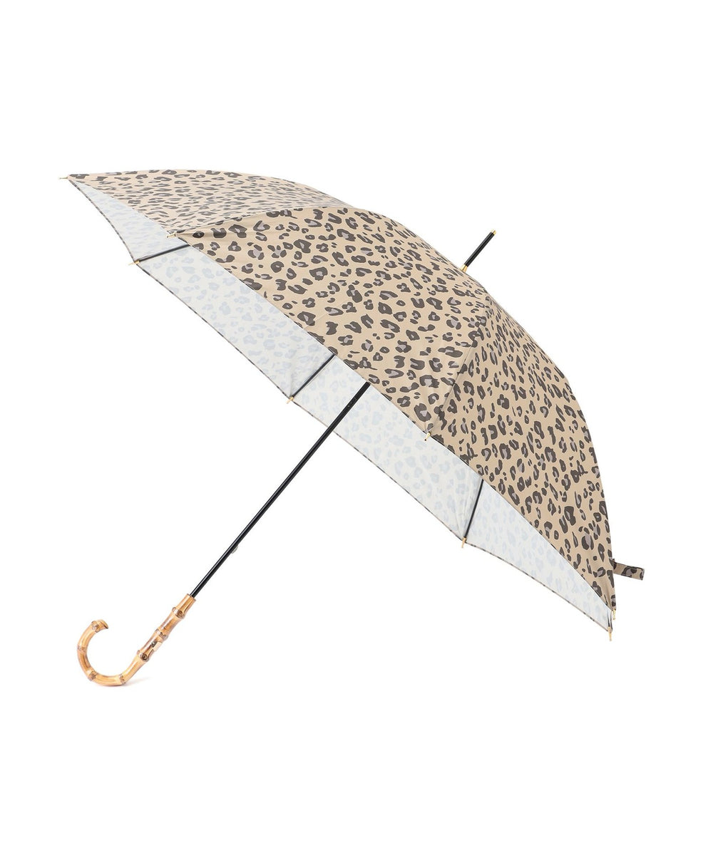 [極美品] mackintosh heriot 晴雨兼用　レオパード柄 MACKINTOSH / HERIOT レオパード 晴雨兼用 長傘（長傘