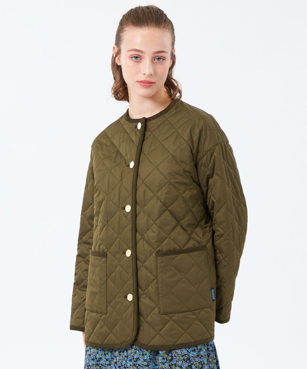 【MACKINTOSH PHILOSOPHY】ウール調キルティングコート M WEB&一部店舗限定】キルティングロングコート(コート