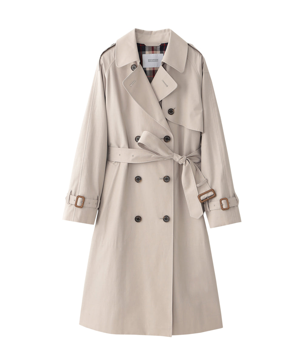 WELBURY TRENCH(ウェルベリートレンチ)】ライトギャバジン(コート