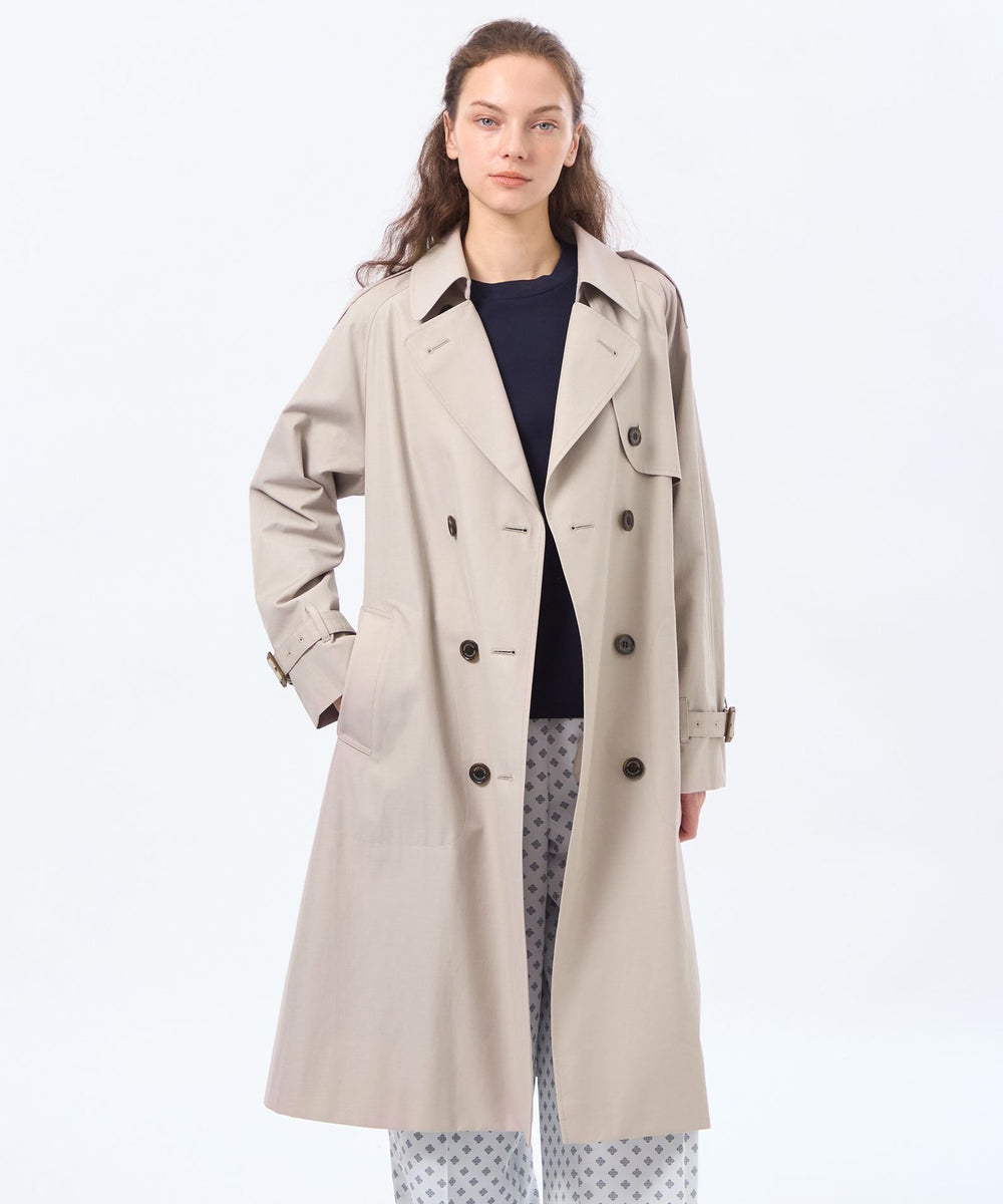 WELBURY TRENCH(ウェルベリートレンチ)】ライトギャバジン(コート