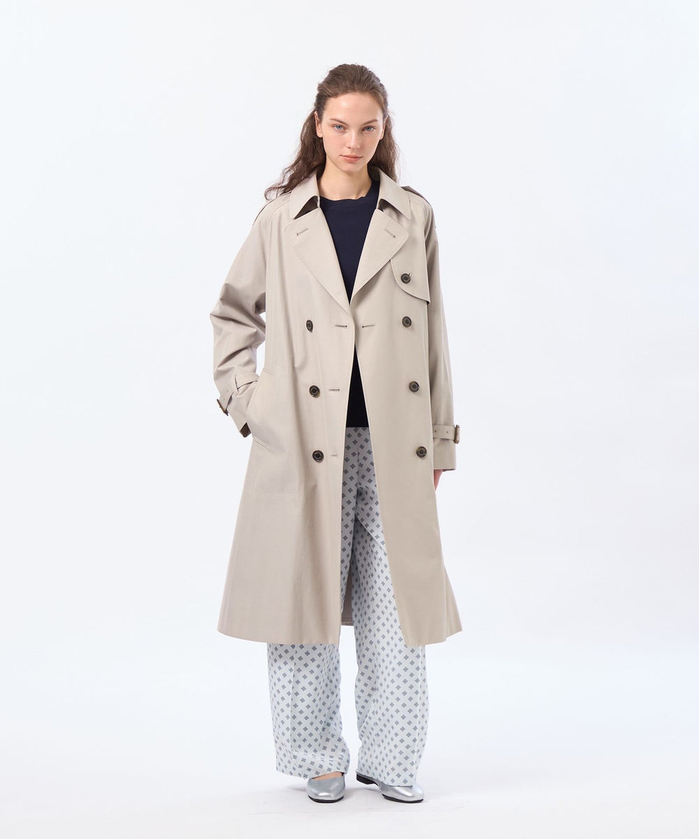 WELBURY TRENCH(ウェルベリートレンチ)】ライトギャバジン(コート