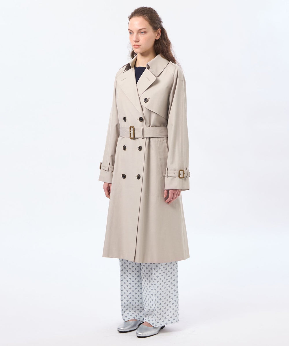 WELBURY TRENCH(ウェルベリートレンチ)】ライトギャバジン(コート